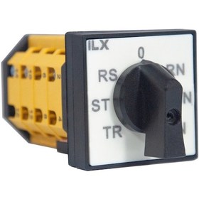 Resim İl-xp4-f07-020 7 Faz 20 Amper 7x20a Voltmetre Komütatörü Pako Şalter 