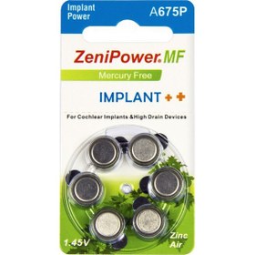 Resim Implant Pili (Koklear - Cochlear) A675P (10 Paket-60 Adet) 