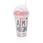 Resim Vagonlife VGN042 450ml Pipetli Plastik Bardak Ayıcık 