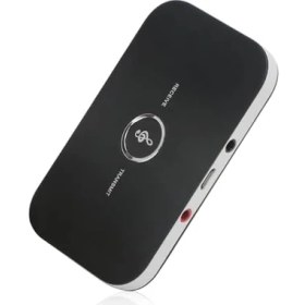 Resim Vuralsin38 Bluetooth 5.0 2-In-1 Ses Verici ve Alıcı Adaptör - Tv Pc Araç Hoparlör Için Audio Transmitter Receiver, Aux Destekli Tx Rx Kablosuz Müzik Çevirici | ZR1137 
