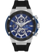 Resim Sergio Tacchini St.3.10006-5 Iç Fonksiyonları Aktif Silikon Kordonlu Siyah Erkek Kol Saati 