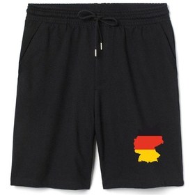 Resim Euro 24 Germany Erkek Siyah Şort Siyah 