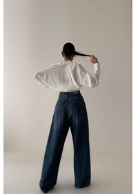 Resim Lacarino 7588 E.w.leg Kadın Jean Pantolon Ashblue 