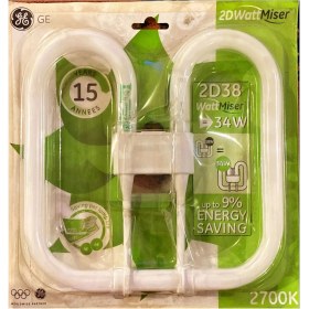 Resim General Electric 34 Watt 2d Ampul-Sarı Işık 