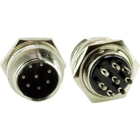 Resim OEM Mayk 8 Pinli Erkek Şase Fişi 