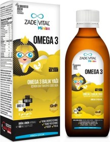 Resim Zade Vital Miniza Omega 3 Balık Yağı 150ML 