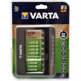 Resim Varta Lcd Multi Plus Aa,aaa Pil Uyumlu 8'li Şarj Cihazı 