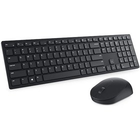 Resim Dell KM5221W Q Kablosuz Klavye Mouse Set Siyah 