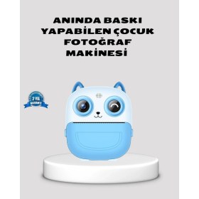 Resim Değirmen Grup Çocuklar Için Dijital Kamera Termal Yazıcı 48MP Çift Kamera 1300MAH Batarya 