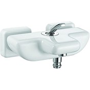 Resim Eca Novita Banyo Bataryası Krom Beyaz Renkli 104102447 Beyaz 