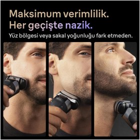 Resim Braun Series 9 PRO+ Elektrikli Tıraş Makinesi, Islak ve Kuru, Şarj Standı, 9615S 