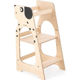 Resim Öğrenme Kulesi - Köpek Ahşap 