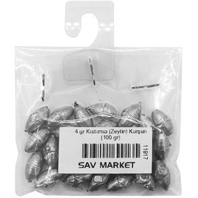 Resim 4 Gr Kıstırma Zeytin Kurşun 100 Gr 