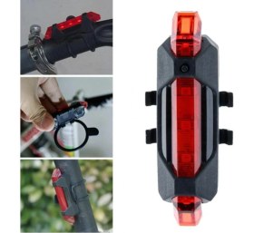 Resim ZHL Tools Zhltools USB Şarj Edilebilir Bisiklet LED Lamba 