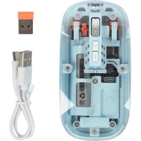 Resim Zero Land Muratech Mi Kablosuz Mouse Bluetooth ve USB Çift Mod Bağlantılı 