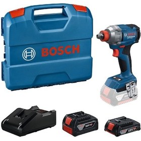 Resim Bosch GDX 18V-285 2x2AH Akülü Darbeli Somun Sıkma Makinesi - 06019N2122 