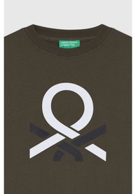 Resim Name It Benetton Erkek Çocuk Uzun Kollu Tshirt Bnt-b23337 Haki 