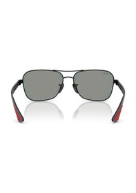 Resim Rb 8336m F1186p 58 Ray-Ban Scuderia Ferrari Güneş Gözlüğü Siyah 