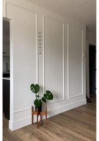 Resim Sade Dikey Tasarım Boyanabilir Çıta Hazır Kesim Anka151 16,80 METRE 