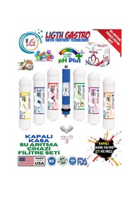 Resim Light Gastro Platinum 10 Litre 14 Aşama Su Arıtma Cihazı 