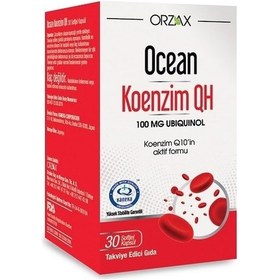 Resim Ocean Koenzim Qh 100 Mg Ubikinol 30 Softjel Kapsül 