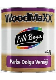 Resim Filli Boya Woodmaxx Parke Dolgu Verniği 2,5 Lt 