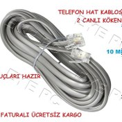 Resim 10 Metre 2 Canli Modem Duvar Arasi Kablo 
