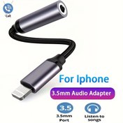 Resim Yeni iPhone için 3.5mm Jak Ses Adaptörü, iPhone 14 13 12 11 Pro Max Cep Telefonu Bağlantı Bölücüsü ile Hi-Fi Stereo Kulaklık Yardımcı Kablosu 