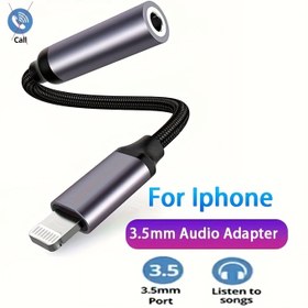 Resim Yeni iPhone için 3.5mm Jak Ses Adaptörü, iPhone 14 13 12 11 Pro Max Cep Telefonu Bağlantı Bölücüsü ile Hi-Fi Stereo Kulaklık Yardımcı Kablosu 