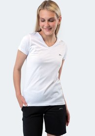 Resim Slazenger REBELL I Kadın Kısa Kol T-Shirt Beyaz 