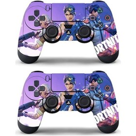 Resim Geekyou Ps4 Oyun Kumandası İçin Fortnite Temalı Çıkarılabilir Koruyucu Film - 4 Çeşit Desen 