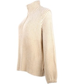 Resim Vedi-bb Oversize Yüksek Yakalı Balon Kol Kadın Ceket - Minimalist Tarz Camel 