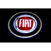 Resim imza direksiyon kılıfı Fiat Araçlarına Kapı Altı Led Logo Mesafe Sensörlü Yeni Nesil 