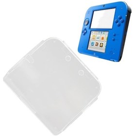 Resim Flybuy Nintendo 2ds İçin Şeffaf Koro Kılıf - Dayanık Pc Materyal, Tam Uyumlu, Tuş Etkilemez 