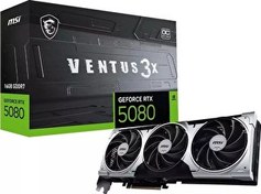 Resim MSI Ventus 3X Plus GeForce RTX 5080 OC 16GB GDDR7 256Bit HDMI/DP Ekran Kartı 