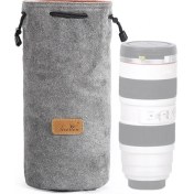 Resim S.c.cotton Taşınabilir Slr Lens Çantası Mikro Tek Kamera Çantası - Gri ( Yurt Dışından ) 