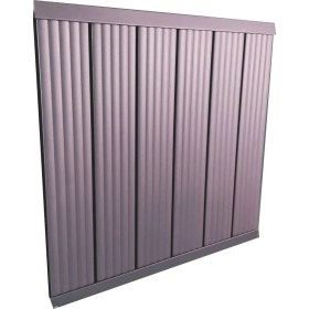 Resim Eurostar Aluminyum Panel Radyatör Ekol 600x1200 Ral 7016 Antrasit Gri Texture 