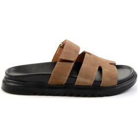 Resim Vizon Leather Kadın Terlik K04281312102 Vizon 