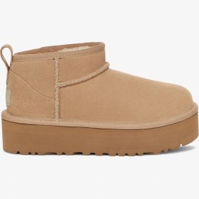 Resim Ugg Classic Ultra Mini Platform Çocuk Krem Terlik 1157791k Krem 