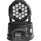 Resim Wslightings Wsl1803S 18X3W Led Mini Beam Moving Head Light 
