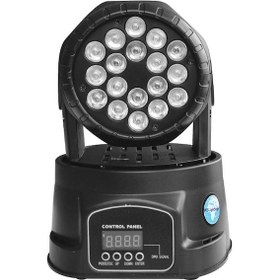 Resim Wslightings Wsl1803S 18X3W Led Mini Beam Moving Head Light 