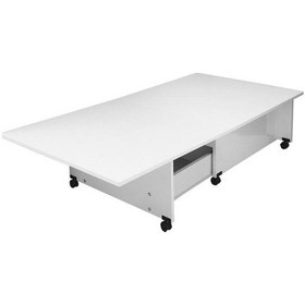 Resim Akıllı Sihirli Laptop Sehpa/ Yemek Masası / Orta Sehpa Beyaz 