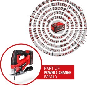 Resim Einhell Tc-Js 18/70 Li (1X2,5AH), Akülü Dekupaj Testere - 4321280 