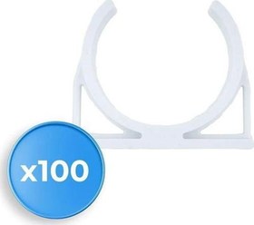 Resim Su Arıtma Cihazı 2.5" Tekli Filtre Kelepçesi (Klips) 100 Adet 
