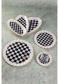 Resim Jasper 27 Parça Dama Desenli Kahvaltı Set Zamansız Şıklık Diğer 