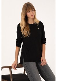 Resim U.s. Polo Assn. Kadın Siyah Kazak /triko 50315449-vr046 Sıyah 