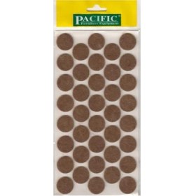 Resim CetKing Koç Plastik Yapışkanlı Keçe Zemin Koruyucusu Çap 24 mm 