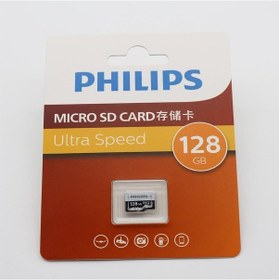 Resim Philips 128gb Microsd Hafıza Kartı Adaptörsüz 