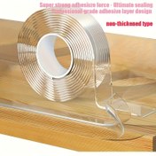 Resim 2 Model 3/5/10 Metre Şeffaf Kenar Koruyucu Bant, Mobilya için Yumuşak Köşe Koruyucular - Masalar, Çekmeceler ve Duvarlar için Keskin Köşelere Karşı Güvenlik Koruması (1.2 inç x 3.3 ft) 