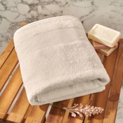 Resim Nuvomon Banyo Havlusu - Bej - 70x140 cm 